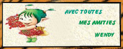 Avec toutes mes amiti&eacute;s